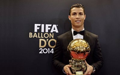 celebridad, 2014, cristiano ronaldo, balón de oro, el jugador, premio