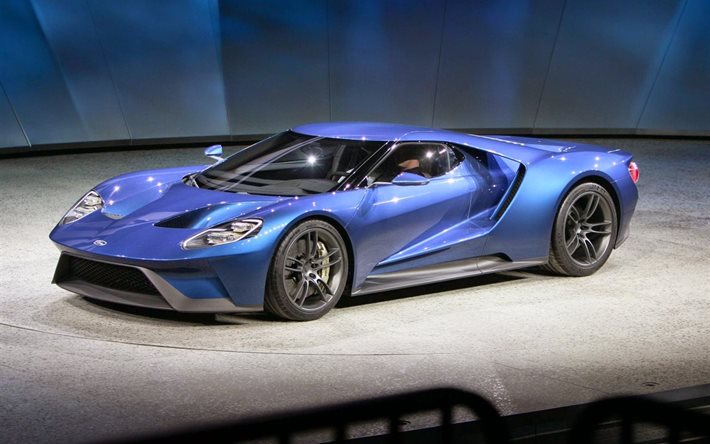 2017, ford gt, star-spangled, conceito, hipercarro
