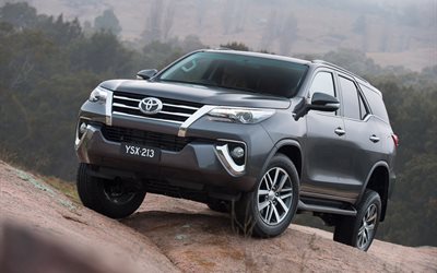 2015, toyota fortuner, new, jeep, the roads