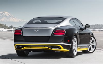 2015, bentley continental, speed, breitling, rear view, limited edition