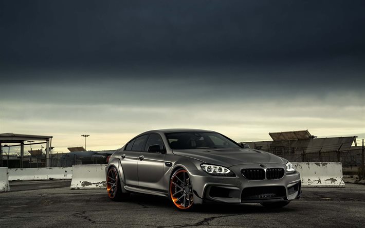 BMW M6 Gran Coupe, 2016 arabalar, süper arabalar, tuning, BMW