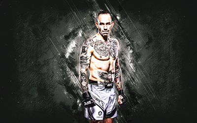 Yohan Lainesse, MMA, White Lion, Canadian mixed martial artist, UFC, red stone background, Ultimate Fighting Championship, USA