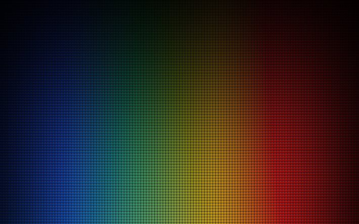 grid, art, colorful spectrum, creative