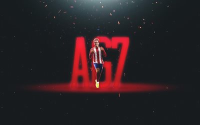 Antione Griezmann, delantero del Atlético de Madrid, de La Liga bbva, España, fútbol, fútbol francés