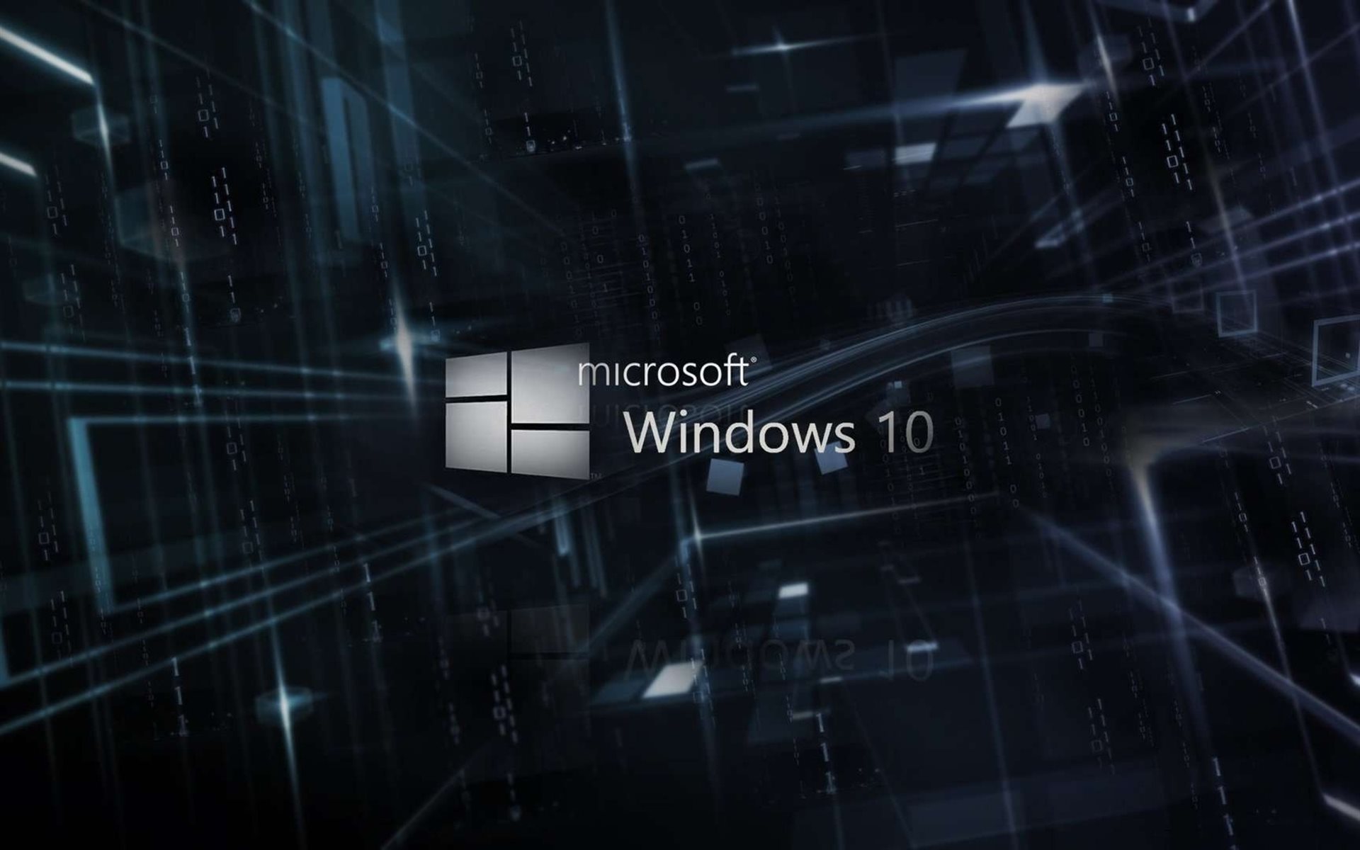 下載壁紙windows10 创意 灰色背景 标志 Microsoft 顯示器 分辨率19x10 在桌面上的圖像