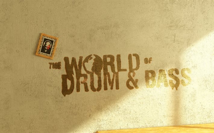 letters, inscription, wall, picture, the inscription, world dnb, music