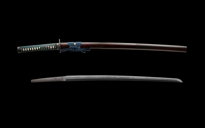 Samurai, katana, épée, japon, Japon