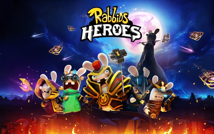 Rabbids Heroes, 2017 games, 5K, Android