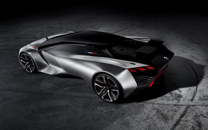 Peugeot, Vision Gran Turismo, 2015, sports cars, concepts, cars from games