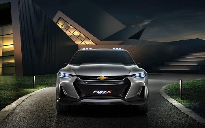 Chevrolet FNR-X Concepto de 2017, los coches, 4k, crossovers, Chevrolet