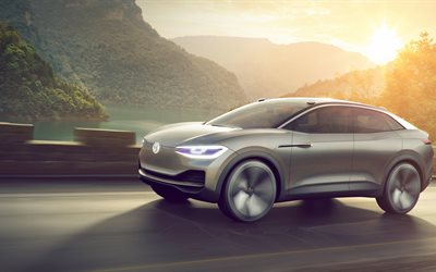 Volkswagen ID-Cross Concept, en 2017, voitures, véhicules multisegments, Volkswagen