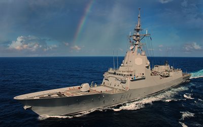 mendez nunez, f 104, spansk fregatt, spansk marin, spanska krigsfartyg, hav, spanien