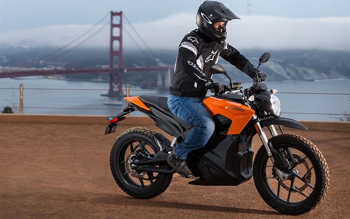 motocicleta eléctrica de 2015, la zero ds, dual sport