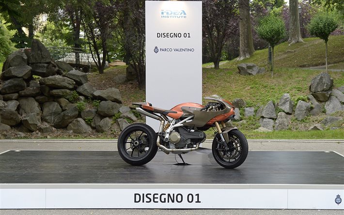 design 01, à moto, en 2015, le salon de l'auto, parc valentino, salon