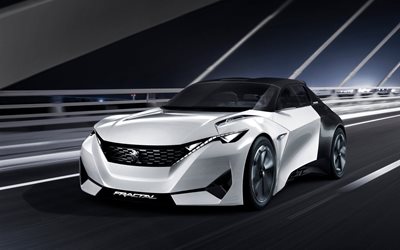 speed, peugeot, concept, fractal, 2015, the prototype
