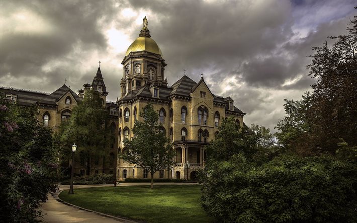 elite, south bend, private, architecture, indiana, the city, the university of notre dame, usa