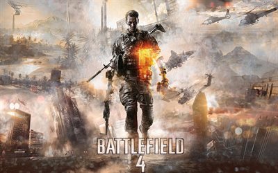 ps3, ps4, shooter, character, games, poster, battlefield 4, xbox one
