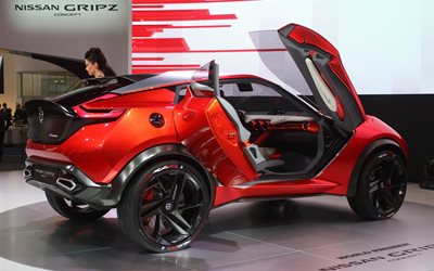gripz, concept, nissan, the concept, 2015, red, the dealership