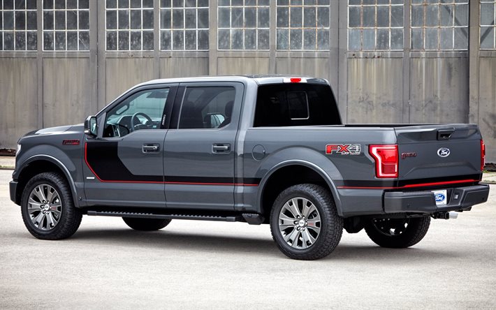 2016, ford, hangar, f-150, lariat apparence, l'emballage, le ramassage