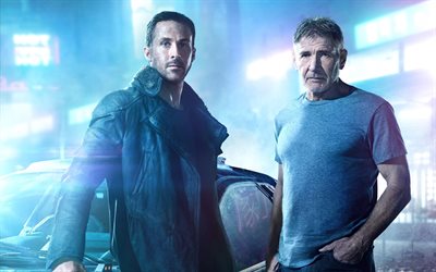Blade Runner 2049, fiction, 2017 movie, Harrison Ford, Ryan Gosling