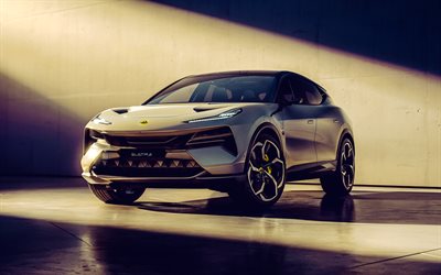 Lotus Eletre, 4k, crossovers, 2023 cars, electric cars, HDR, Brown Lotus Eletre, 2023 Lotus Eletre, british cars, Lotus