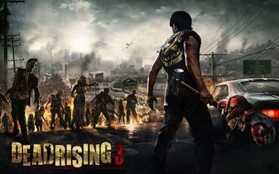 dead rising 3, poster, aktion