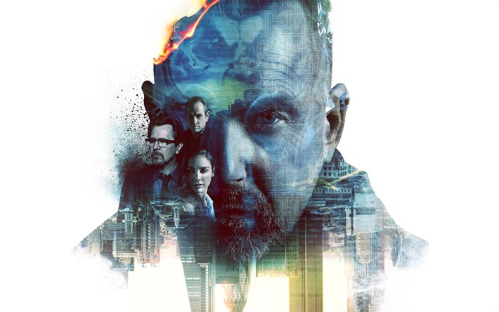 Criminal, poster, 2016 thriller, Kevin Costner, Gary Oldman, Tommy Lee Jones
