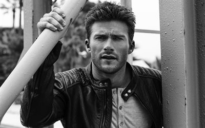 Scott Eastwood, aktör, yakışıklı erkek, deri ceket, moda