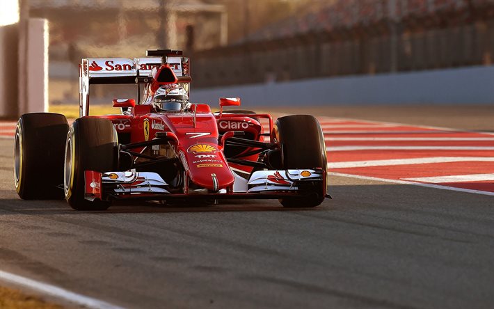 La fórmula 1, Ferrari, Kimi raikkonen también, en 2016, el Ferrari SF15-T F1