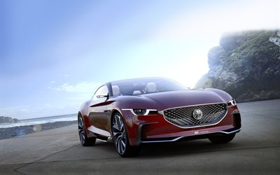MG E-Motion Concept, 2017 cars, electric cars, MG