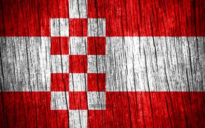 4k, ハムの旗, ハムの日, ドイツの都市, 木製テクスチャ フラグ, ハムフラグ, ハム, ドイツ