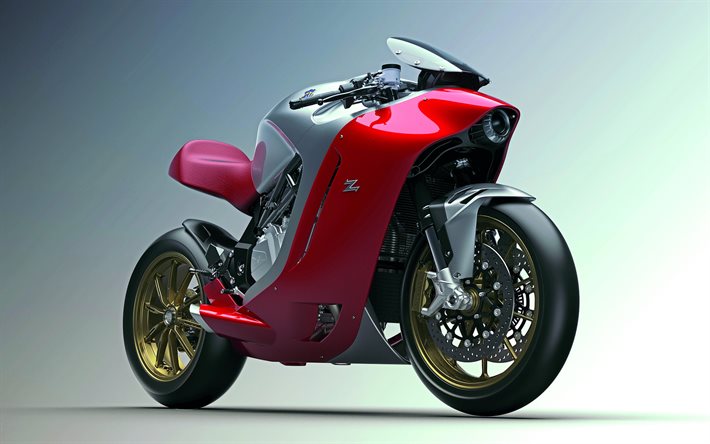 MV Agusta F4Z, studio, motos sportives, 2016, superbikes