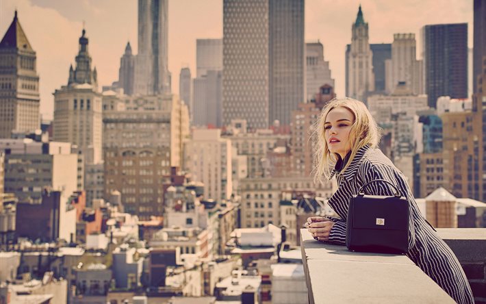 şehir, kate bosworth, aktris, model, fotoğraf çekimi, 2015, çanta