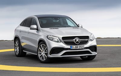 crossover, 2016, mercedes, amg, gle 63, coupe, 4matic