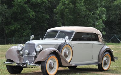 glänta, 1937, mercedes benz, 320, cabriolet, w142, retro, mercedes