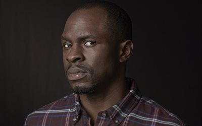 gbenga akinnagbe, 2015, de la camisa, nigeria, actor, celebridad