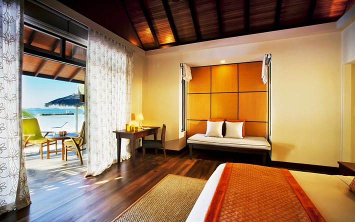 hotel, männlich attols, innenraum, 2015, kurumba maldives, das hotel, die malediven
