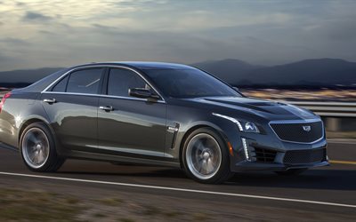 limousine, cadillac, sedan, cts v, 2016, deluxe class