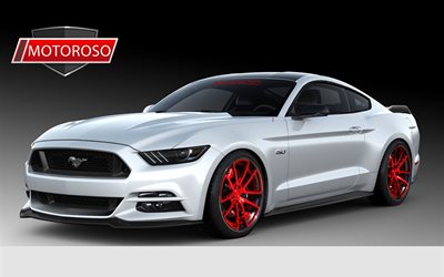 sema, 2015, ford mustang, la gamme, ford, tuning, coupé