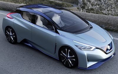 ids, nissan, concept, 2015, vehicle, top view