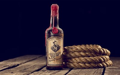 bottiglia, l'ammiraglio kunkka, tidebringer rum, alcol