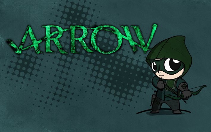 green arrow, çizgi roman, karakter, minimalizm