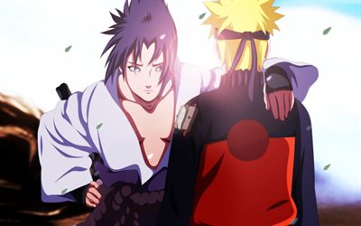 naruto uzumaki, uchiha sasuke, personagens