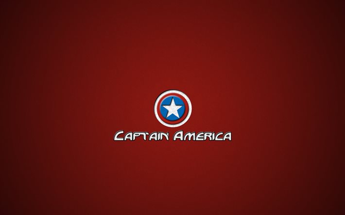 कप्तान अमेरिका, चमत्कार, लोगो, सुपर हीरो कप्तान अमेरिका