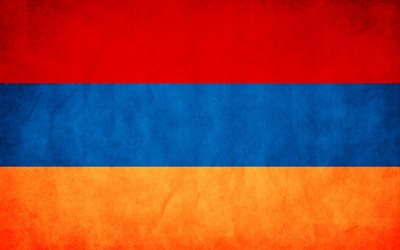 armenia, bandiera dell'armenia, grunge