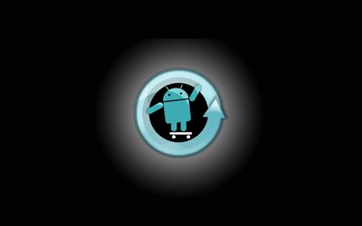 logotyp, android, saver, cyanogenmod