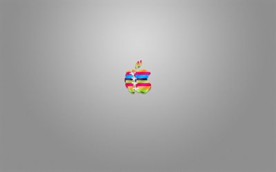 epl, maçã, logotipo criativo