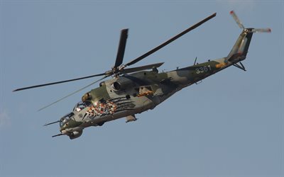 mi-35, hyökkäyshelikopteri