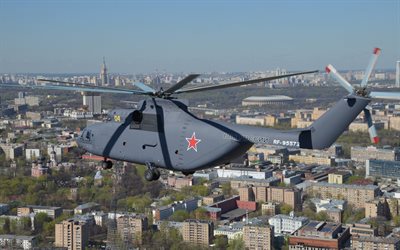 helicóptero de transporte, halo, mi-26, a força aérea russa