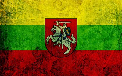 le symbolisme, les armoiries, la lituanie, le drapeau de la lituanie, de la lituanie drapeau